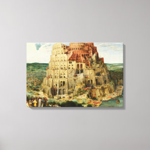 Impressão Em Tela Pieter Bruegel, o Velho - A Torre de Babel