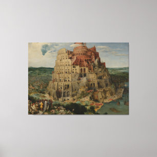 Impressão Em Tela Pieter Bruegel, Torre Mais Velho de Babel