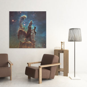 Impressão Em Tela Pilares da criação