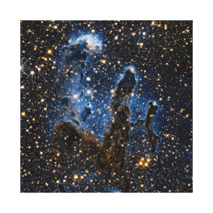 Impressão Em Tela Pilares Da Criação Da Nebulosa Da Águia Perto Do I