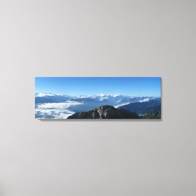Impressão Em Tela Pilatus Panorama (Frente)
