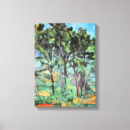 Impressão Em Tela Pine com Viaduto por Paul Cezanne, Vintage Art