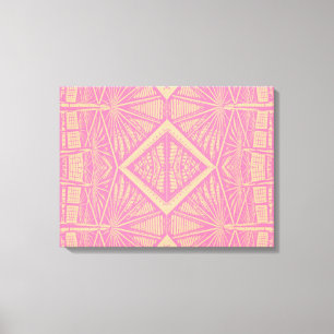 Impressão Em Tela PINK LACE - Digital - Arte Fractal -