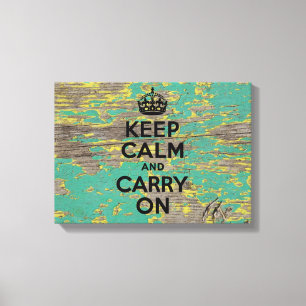 Impressão Em Tela Pinta amarela e verde se descascando