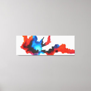 Impressão Em Tela Pintura a Abstrato