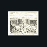 Impressão Em Tela Pintura a óleo de fontes no jardim de Versalhes<br><div class="desc">Uma elegante pintura de óleo preto e branco das fontes no jardim de Versalhes por Paul Decker. Decker era um aprendiz de arquitetura na década de 1600. Ele produziu uma série de designs que foram publicados em livro, inclusive esse. Se você conhece alguém que desfruta lindamente de renderizações artísticas, isso...</div>