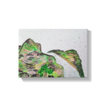 Pintura a óleo de Pastel em Canvass