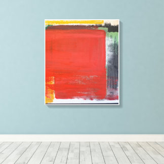 Impressão Em Tela Pintura Abstrata Moderna em Tela