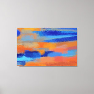 Impressão Em Tela pintura abstrato   Cor retrorreflectora 8
