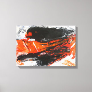 Impressão Em Tela pintura abstrato expressionista de Pierre G-Laeuli