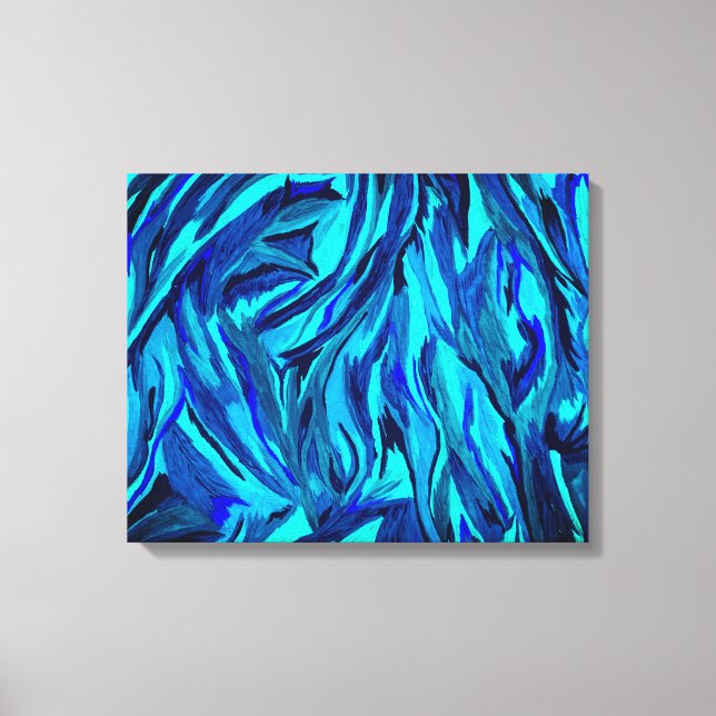 Impressão Em Tela Pintura Acrílica (Frente)