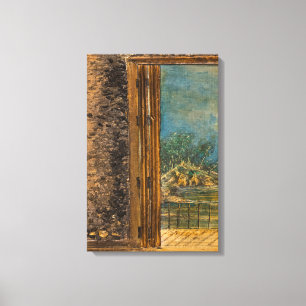 Impressão em Tela - Pintura Acrílica em Madeira Vi