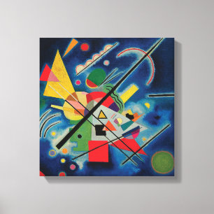Impressão Em Tela Pintura azul por Wassily Kandinsky