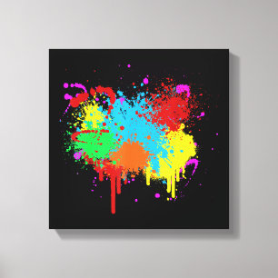 Impressão Em Tela Pintura bonito, pintura com Abstrato de pintura