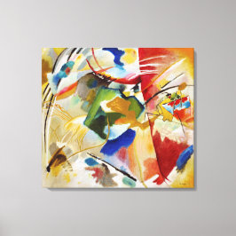 Impressão Em Tela Pintura com o Green Center Wassily Kandinsky