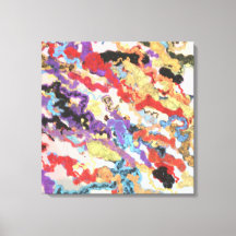 Pintura contemporânea em acrílico