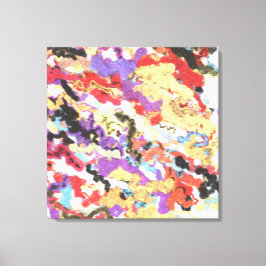 Impressão Em Tela Pintura Contemporânea em Acrílico