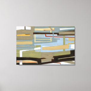 Impressão Em Tela Pintura da expressão livre moderna de Norman Wyat