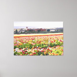 Impressão Em Tela Pintura da Flor - Campos da Flor na Carlsbad