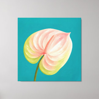 Impressão Em Tela pintura de antúrio