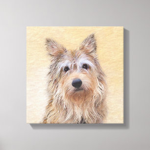 Impressão Em Tela Pintura de Berger Picard - Arte de Cachorro Origin