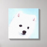 Pintura de Cachorro Eskimo Americano - Arte Origin