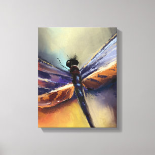 Impressão Em Tela Pintura de Dragonfly