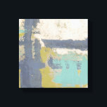 Impressão Em Tela Pintura de expressão livre moderna<br><div class="desc">Esta pintura de liberdade de expressão moderna foi criada por Megan Meagher. Traços roxos,  azuis-claros e brancos sobre um fundo verde-claro. Obtenha uma cópia deste impressão hoje!</div>