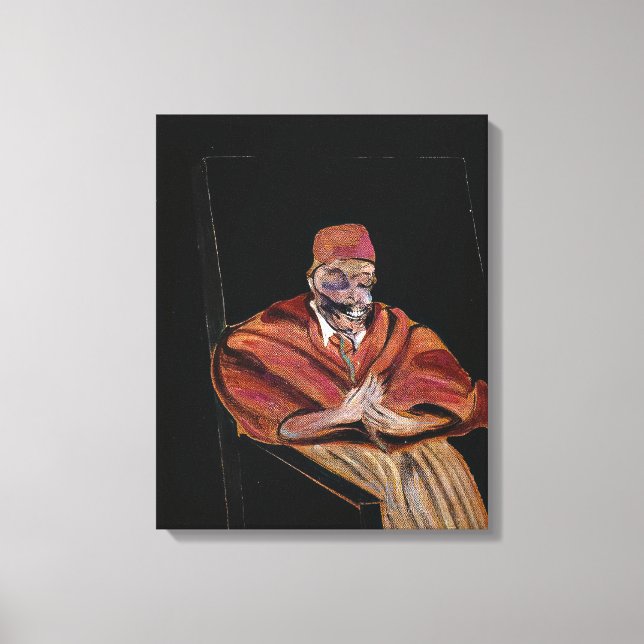 Impressão Em Tela pintura de Francis Bacon (Frente)