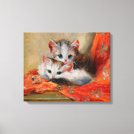 Impressão Em Tela Pintura de Gato de Metplückebaum