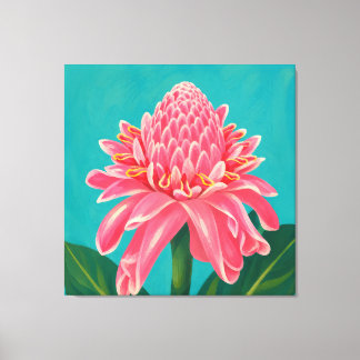 Impressão Em Tela pintura de gengibre tocha