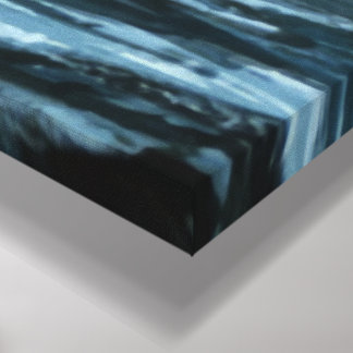 Impressão Em Tela Pintura de Navegação no Oceano