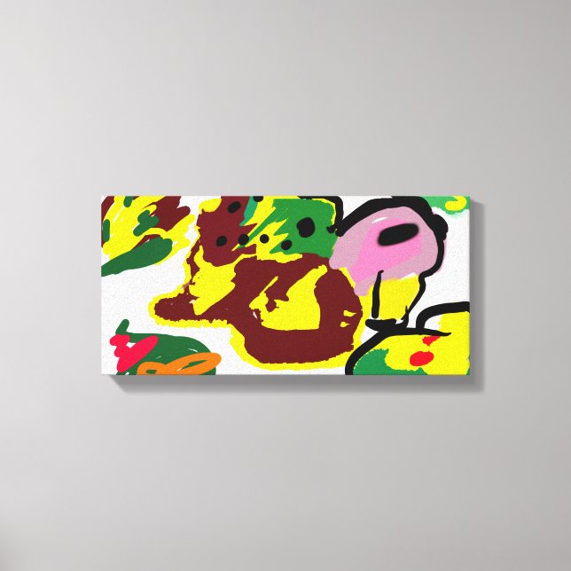 Impressão Em Tela Pintura de peru (Frente)