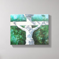 Pintura de ressurreição do crucifixo