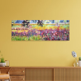 Impressão Em Tela Pintura do Prado de Milkweed / Artista Larry Lerew