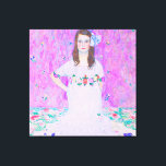 Impressão Em Tela Pintura Mäda Primavesi de Gustav Klimt<br><div class="desc">Mäda Primavesi,  de Gustav Klimt,  pintando tela impressa.</div>