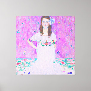 Impressão Em Tela Pintura Mäda Primavesi de Gustav Klimt