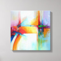 Pintura Moderna de Abstrato acrílico criativo