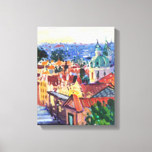 Impressão Em Tela Pintura moderna, Praga