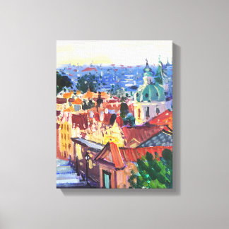 Impressão Em Tela Pintura moderna, Praga