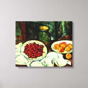 Impressão Em Tela Pintura popular de Paul Cezanne, Cerejas