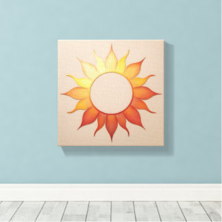 Impressão Em Tela Pintura solar