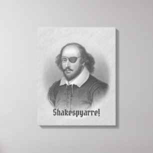 Impressão Em Tela Pirate Shakespeare