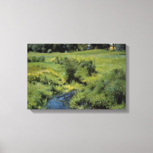 Impressão Em Tela Piscina Medfield por Dennis Miller Bunker, Vintage