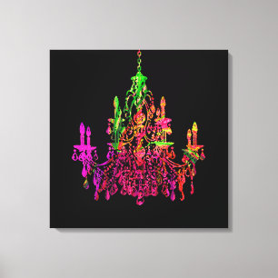 Impressão Em Tela PixDezines DIY Bckgrnd/Murano Glass Chandelier
