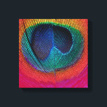 Impressão Em Tela PixDezines Psychedelic Peacock, rosa quente, canva<br><div class="desc">PixDezines,  sotaque rosa psíquico pavão psíquico,  na canvas. Depois da pop art,  infundida com verde neon brilhante,  fuschia,  aqua e framboesa. Copyright © 2011 PixDezines.com™ e PixDezines™ em zazzle.com</div>
