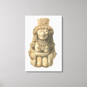 Impressão Em Tela Placa "dos monumentos antigos de México", 1866 (l