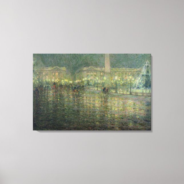 Impressão Em Tela Place de la Concorde, c.1909 (Frente)