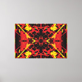 Impressão Em Tela Planilha do Centro Vulcânico 60x40