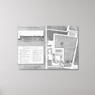 Impressão Em Tela Plano do Port-Royal de Maternite